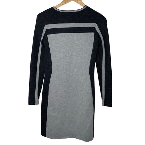 Athleta Boreal Bodycon Colorblock Sweater Dress - Picture 3 of 8